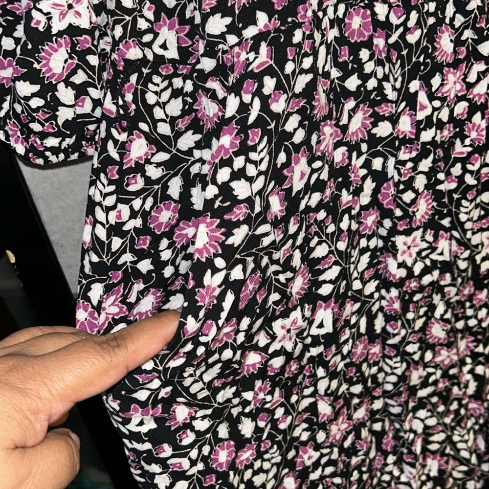 NWT Lane Bryant Floral Romper in sz 18 - Picture 9 of 12